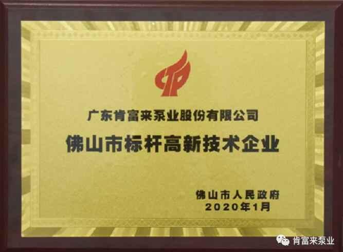 开云·网站在线登录官网入口-开云(中国)喜获“佛山市标杆高新技术企业”称号